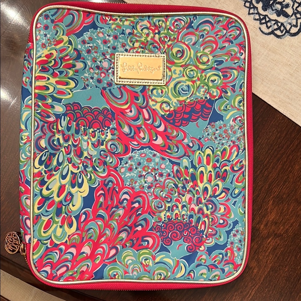 Lilly Pulitzer Lagoon Pattern Agenda Folio Sleeve